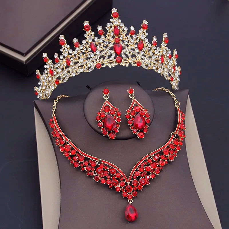 Imperial con diamantes rojos