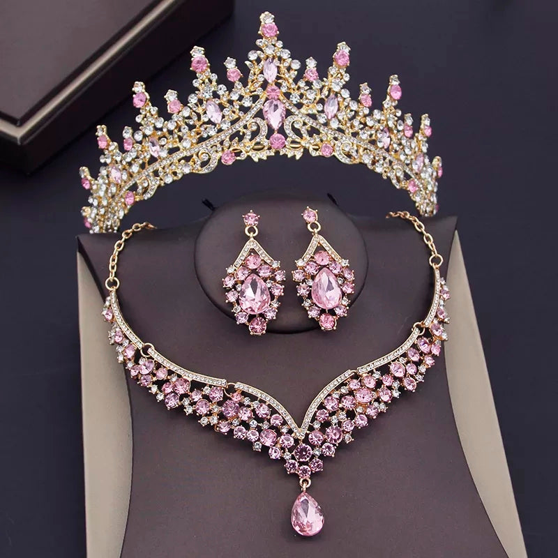 Imperial con diamantes rosa