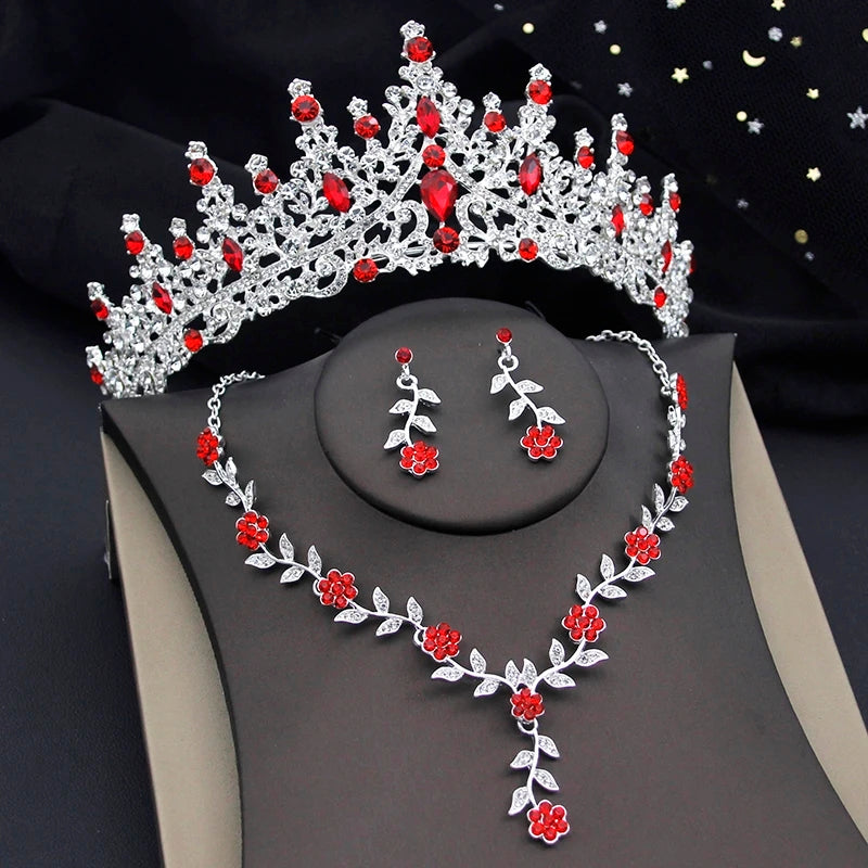 Imperial con diamantes rojos