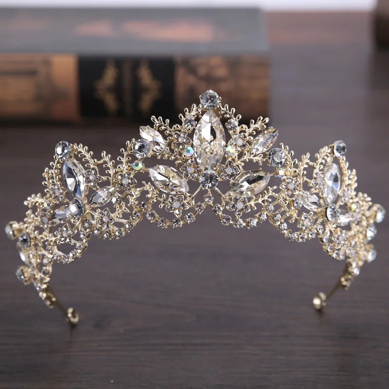 Tiara Trébol Dorada