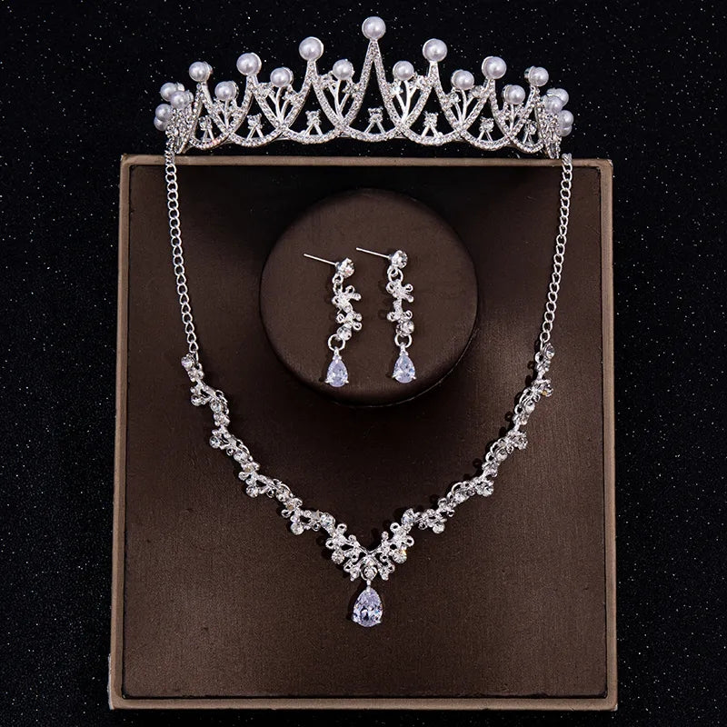 Perlas plateado