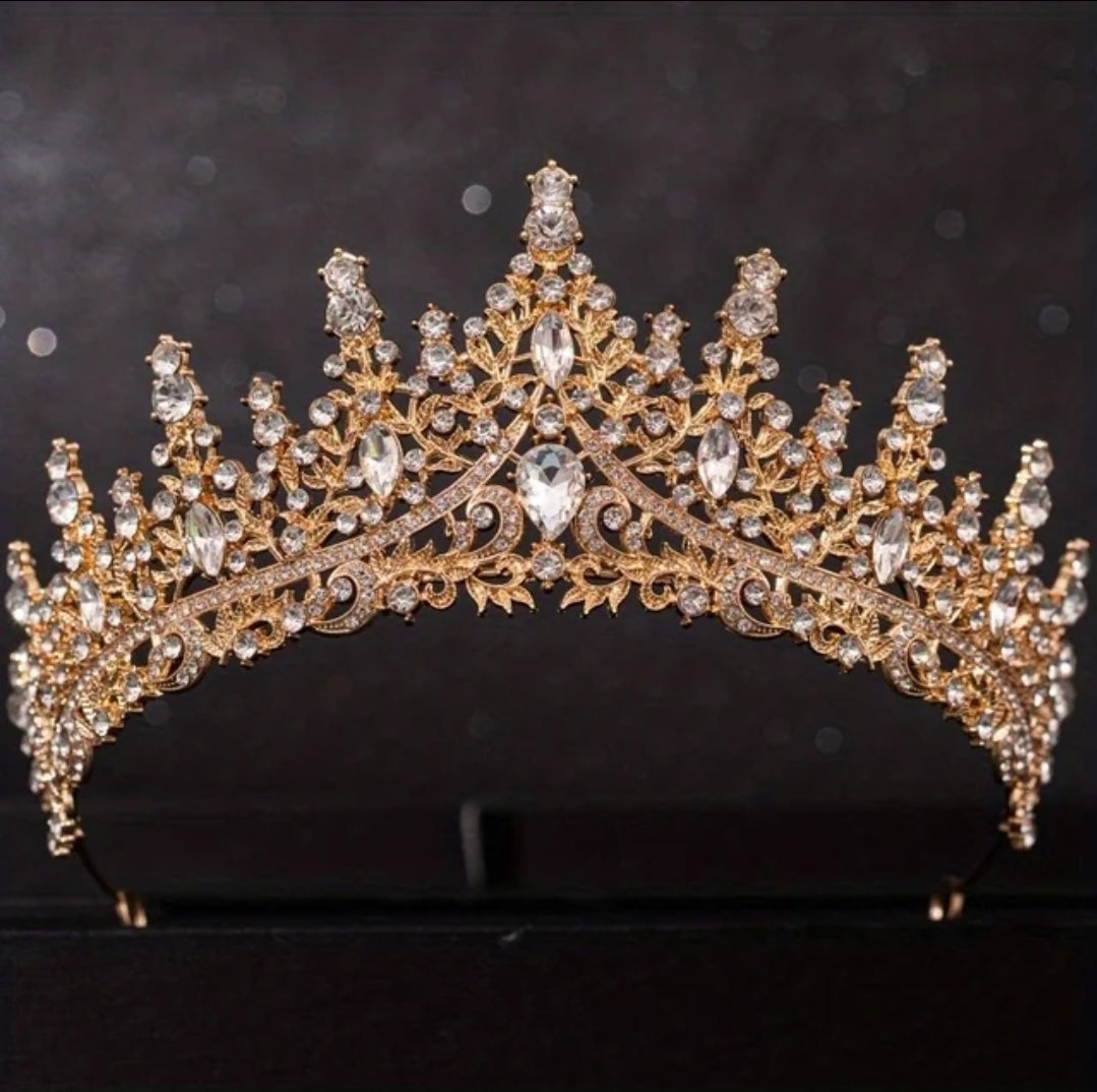 Tiara Imperial (Dorada, Champán o Tornasol)