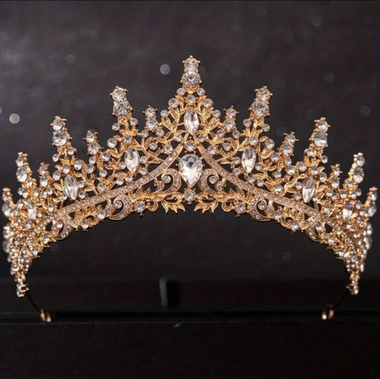 Tiara Imperial (Dorada, Champán o Tornasol)