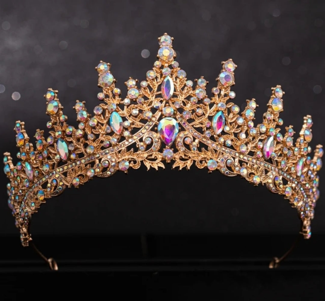 Tiara Imperial (Dorada, Champán o Tornasol)
