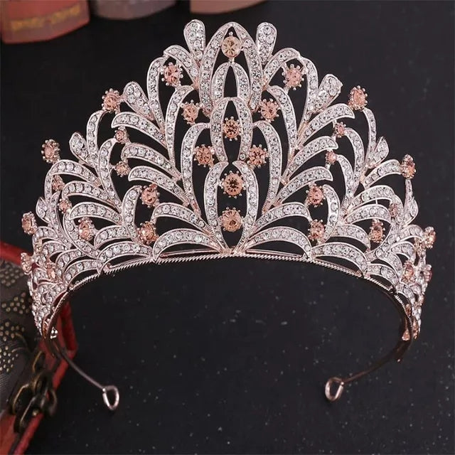 Tiaras Oro rosa