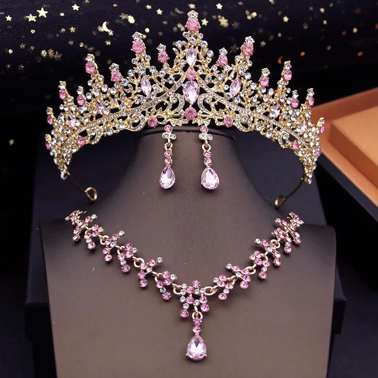 Imperial con diamantes rosa