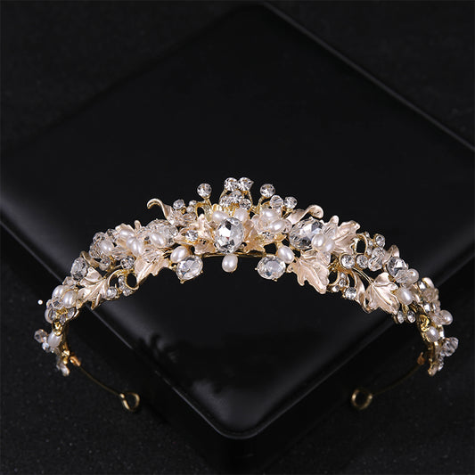 Tiara Pétalo Dorada