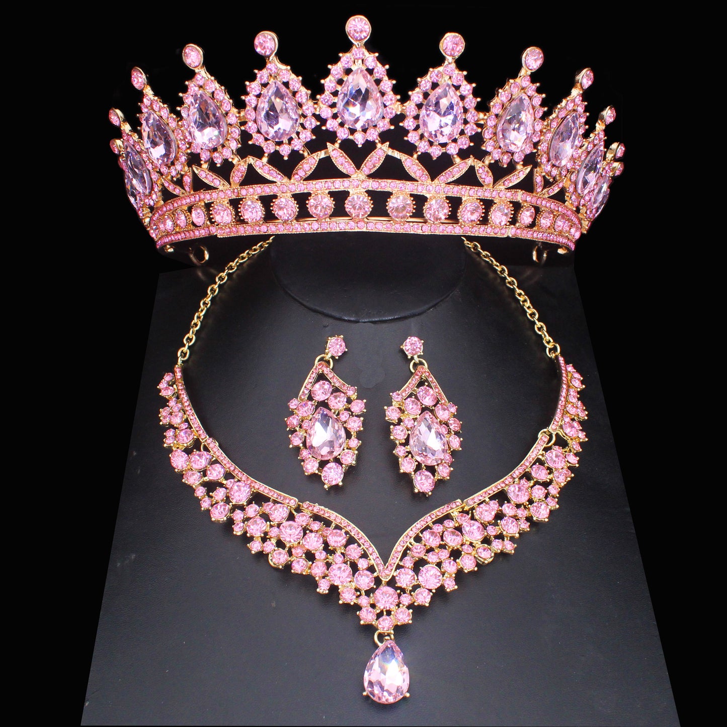 Barroco con diamantes rosa