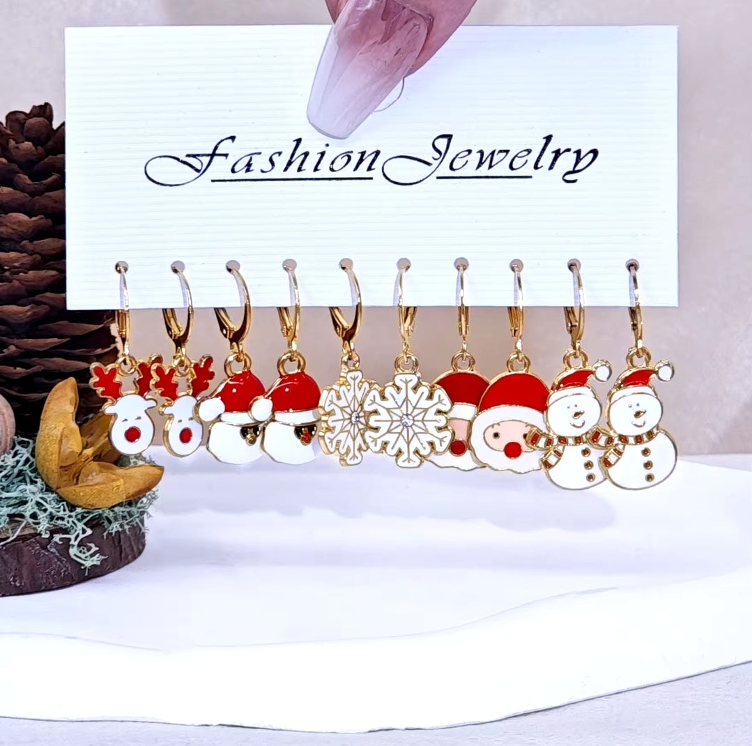 Aretes de Navidad