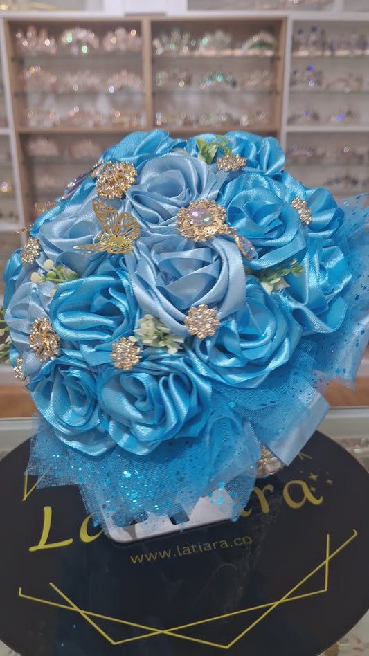 Bouquet Azul Celeste A2